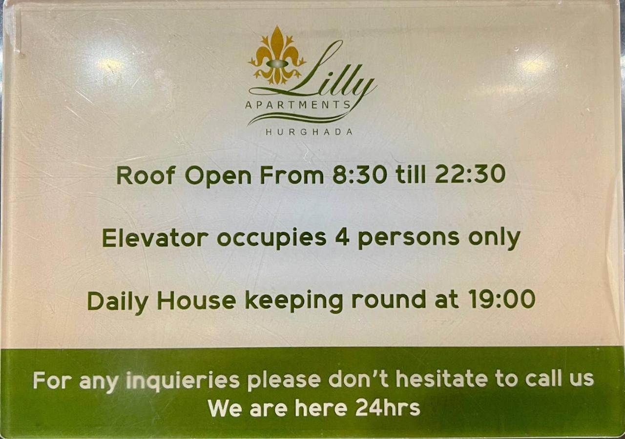 Lilly Apartments Hurghada Eksteriør bilde